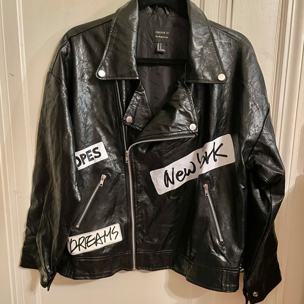 Forever 21 Contemporary Black Jacket